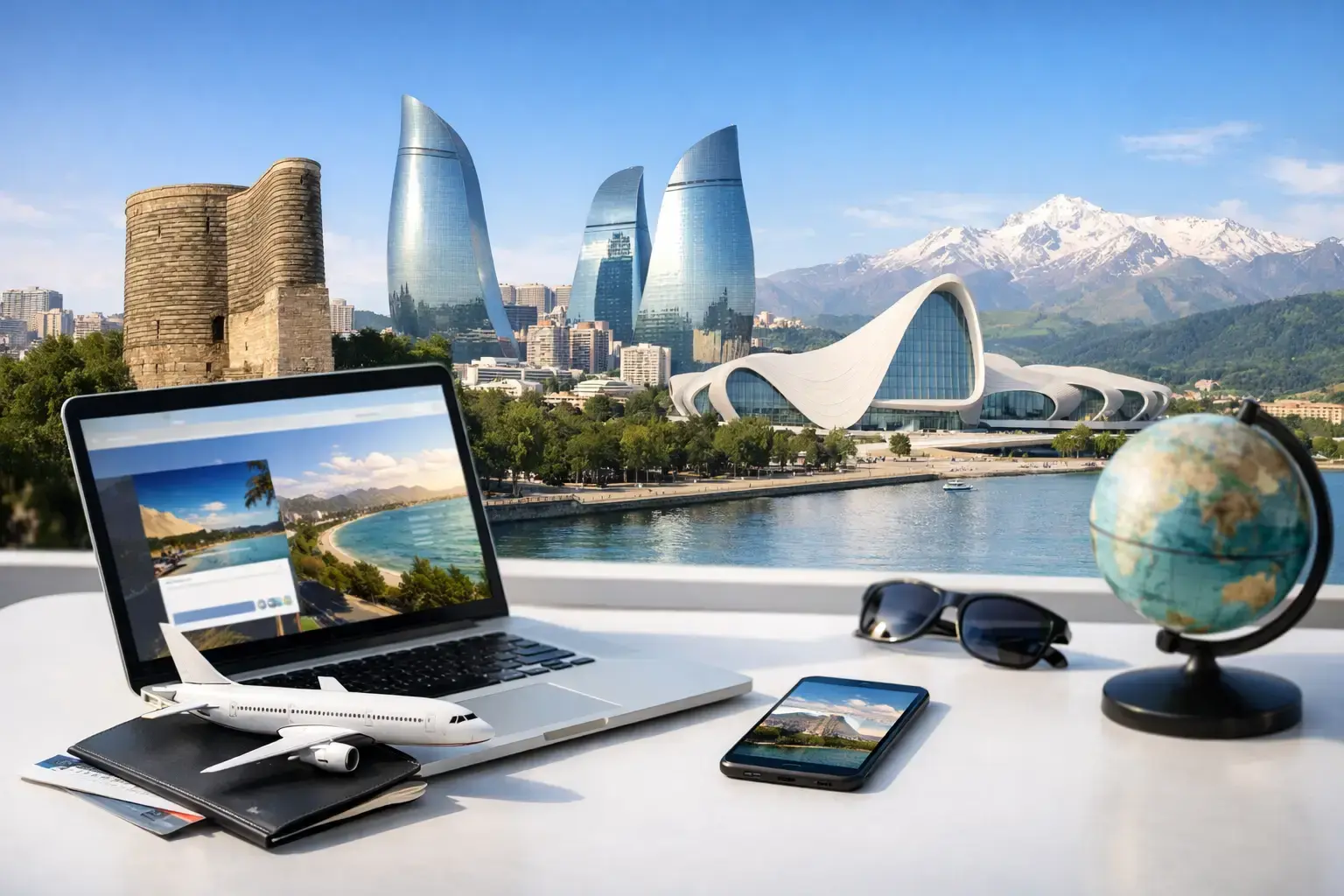 White Label Travel Services for Azerbaijan