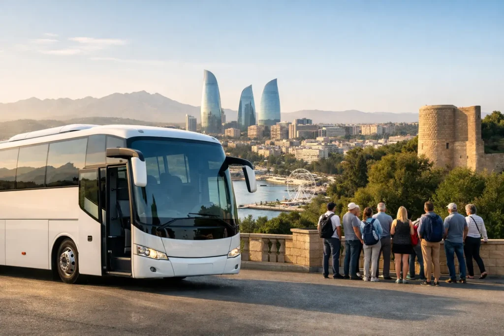 Group Transport for Azerbaijan Tour Programs